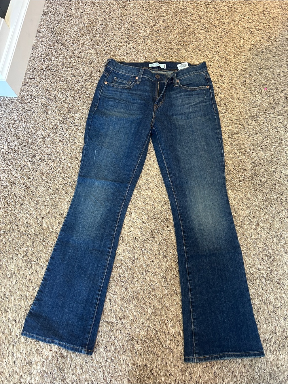 Levi's Dark Blue Flared Jeans